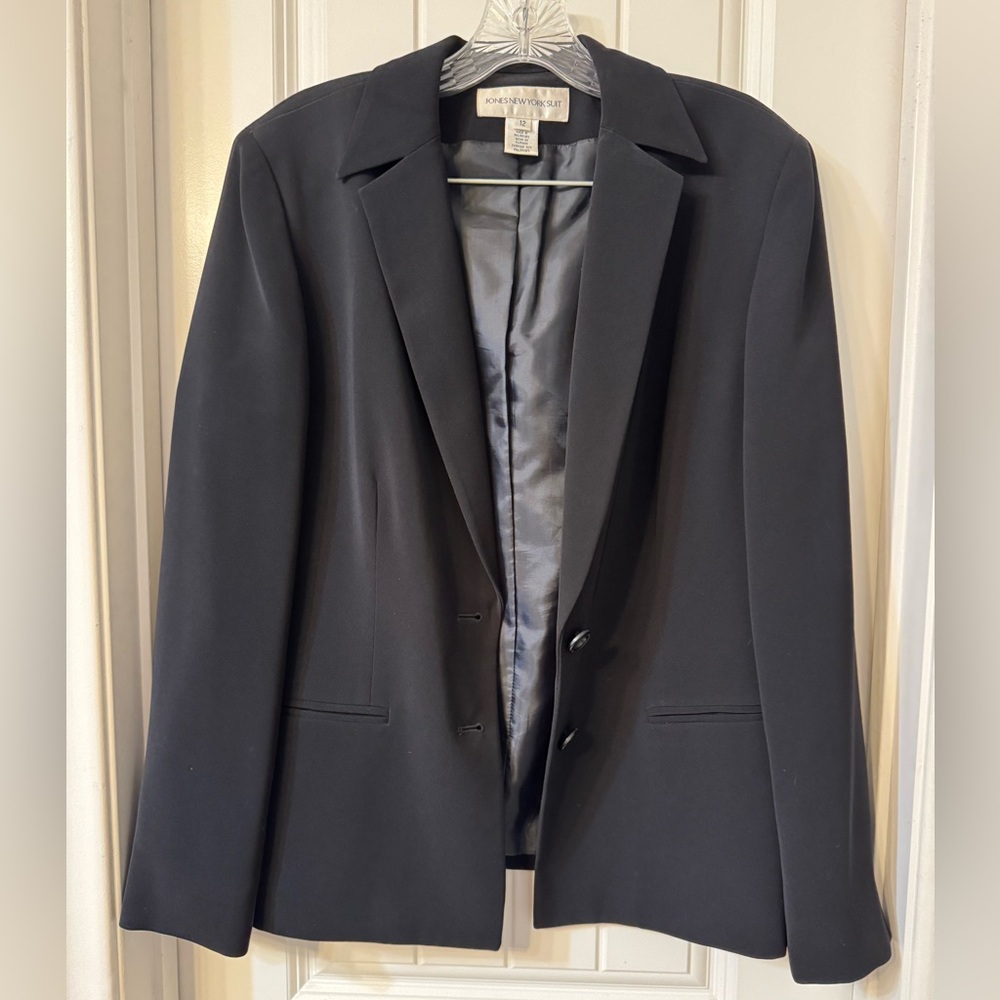 Jones New York Classic Black Suit Jacket